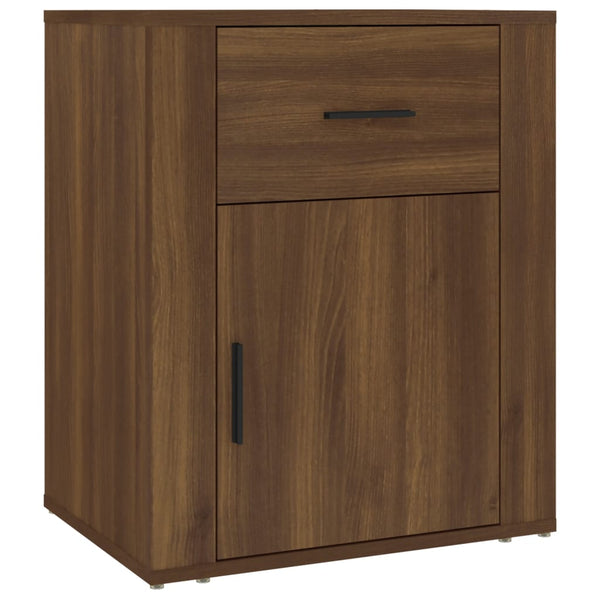 Nachttisch Braun Eichen-Optik 50x36x60 cm
