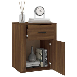 Nachttisch Braun Eichen-Optik 50x36x60 cm