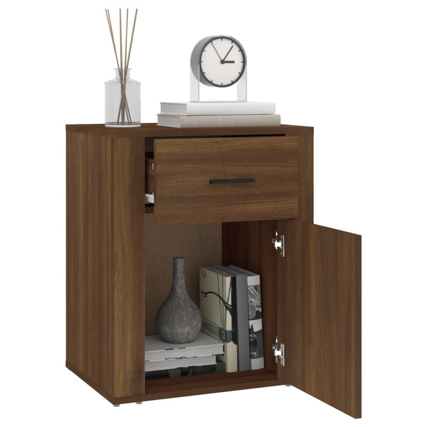 Nachttisch Braun Eichen-Optik 50x36x60 cm