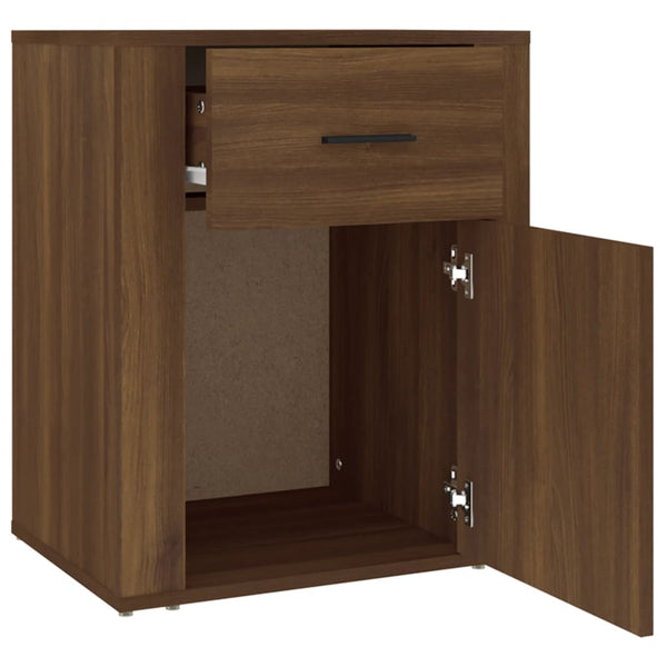 Nachttisch Braun Eichen-Optik 50x36x60 cm