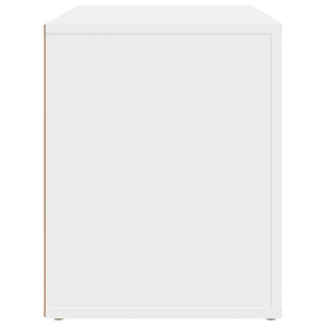 Weißer Nachttisch 60 cm