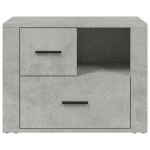 Betongrauer Nachttisch 60 cm
