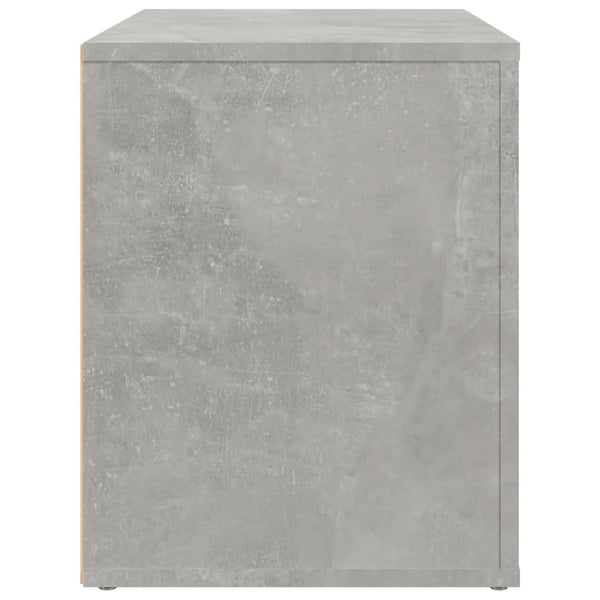 Betongrauer Nachttisch 60 cm