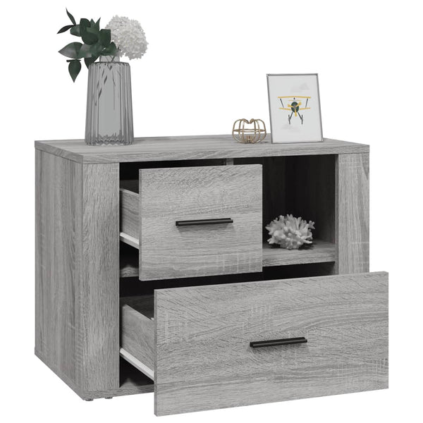 Nachttisch Grau Sonoma 60 cm