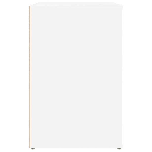 Weißer Schuhschrank 130 cm