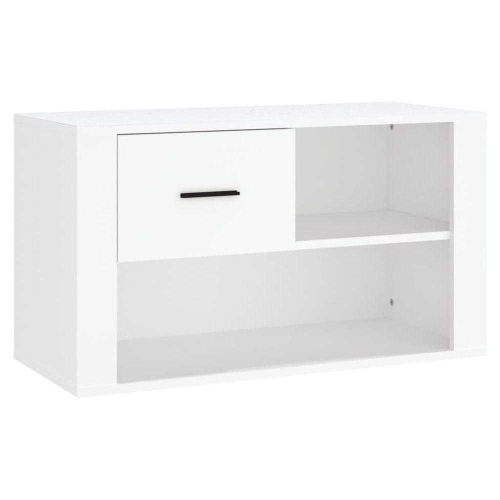 Weißer Schuhschrank 80x45cm
