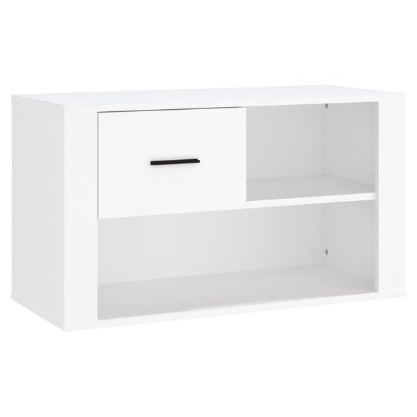 Weißer Schuhschrank 80x45cm