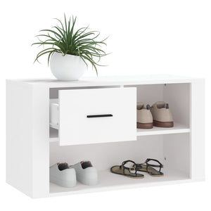 Weißer Schuhschrank 80x45cm