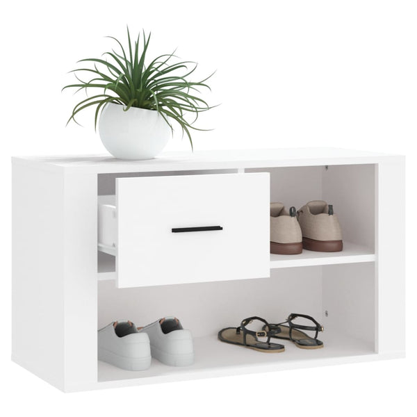 Weißer Schuhschrank 80x45cm