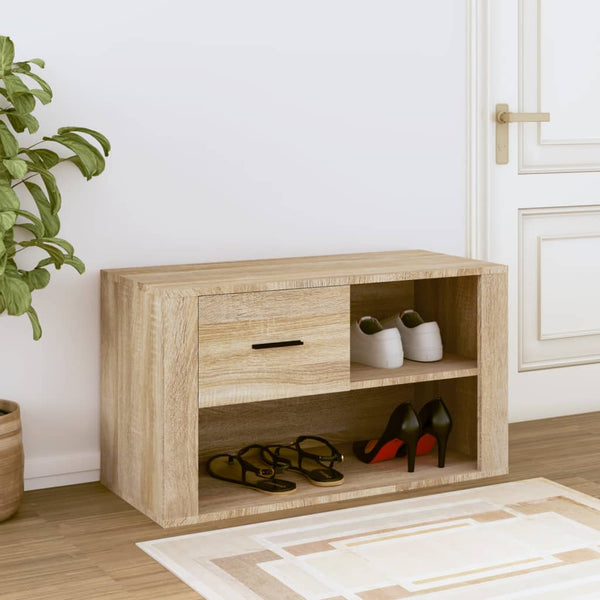 Schuhschrank Sonoma Eiche 80x35x45cm
