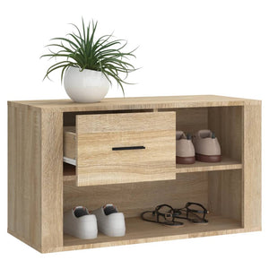 Schuhschrank Sonoma Eiche 80x35x45cm