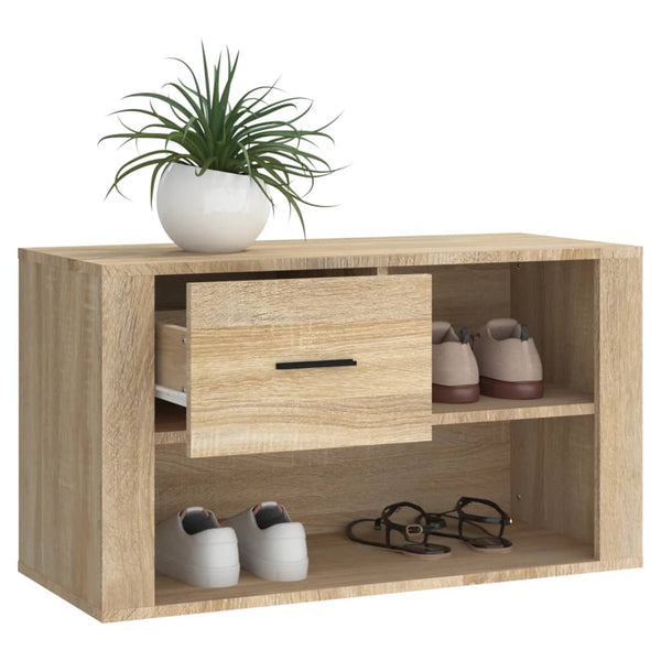 Schuhschrank Sonoma Eiche 80x35x45cm