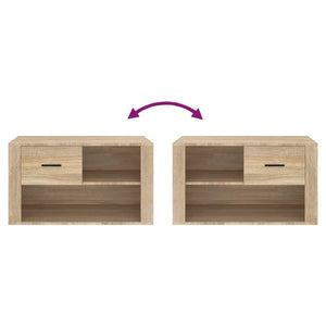 Schuhschrank Sonoma Eiche 80x35x45cm