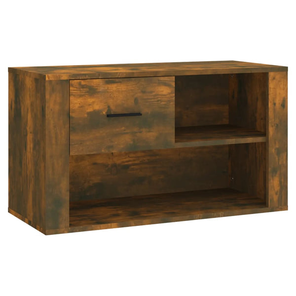 Schuhschrank Räuchereiche 80 cm