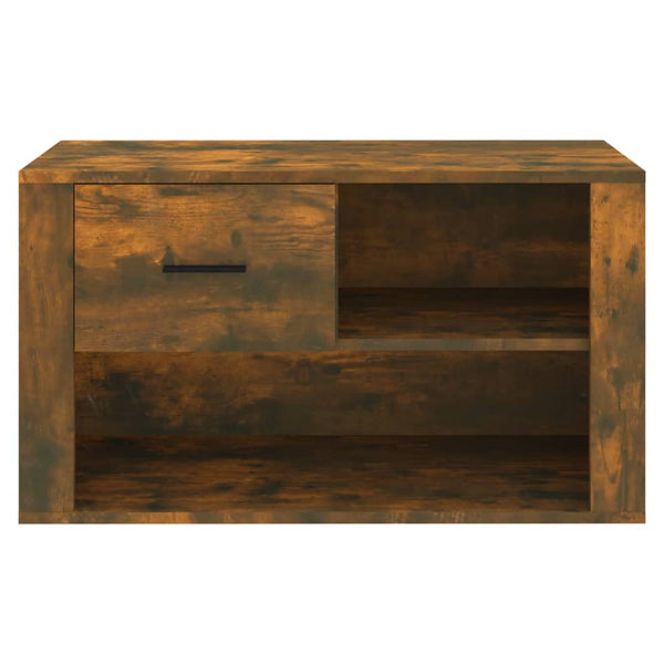 Schuhschrank Räuchereiche 80 cm