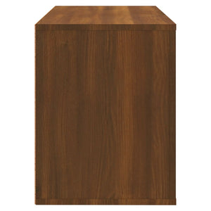 Schuhschrank Braun Eichenoptik 80 cm