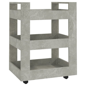 Küchenwagen Betongrau 60x45x80 cm