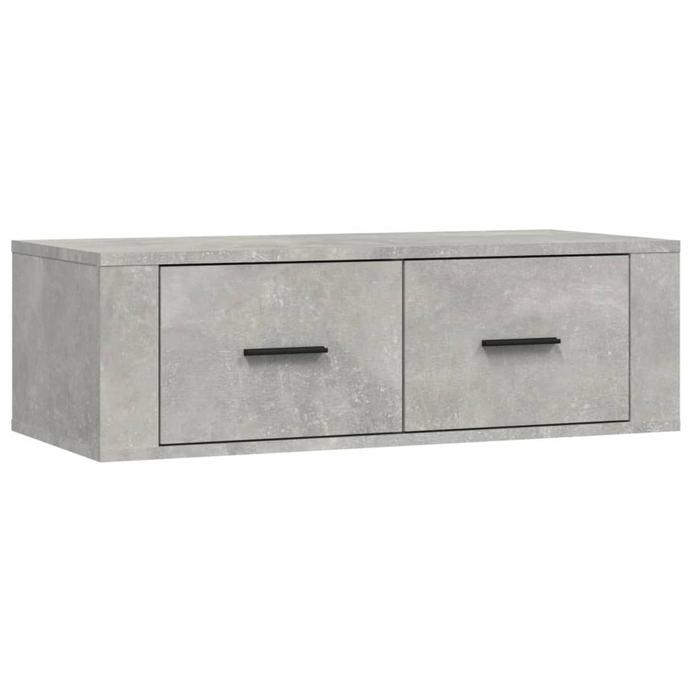 TV-Wandschrank Betongrau 80 cm