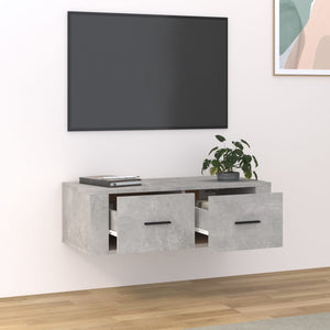 TV-Wandschrank Betongrau 80 cm