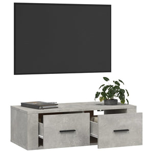 TV-Wandschrank Betongrau 80 cm
