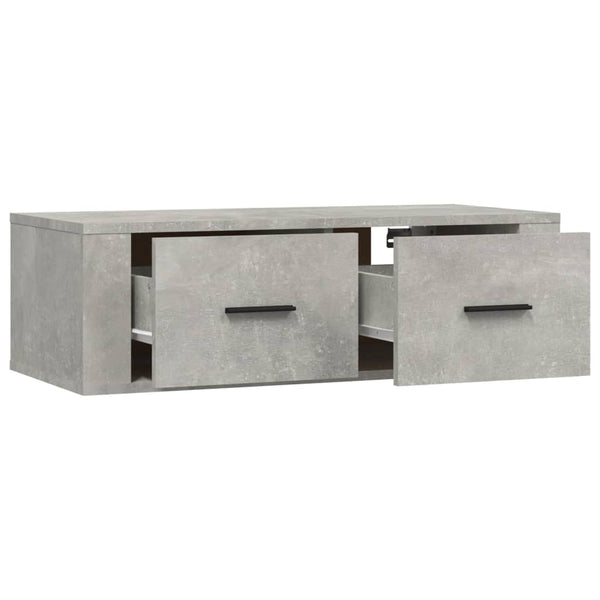 TV-Wandschrank Betongrau 80 cm