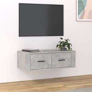 TV-Wandschrank Betongrau 80 cm