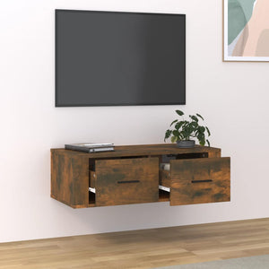 TV-Wandschrank Räuchereiche 80 cm