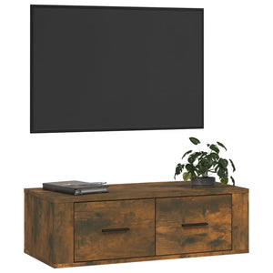 TV-Wandschrank Räuchereiche 80 cm