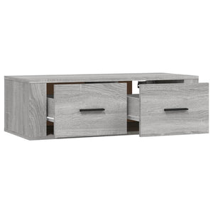 TV-Wandschrank Grau Sonoma 80 cm