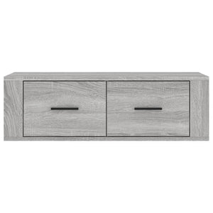 TV-Wandschrank Grau Sonoma 80 cm