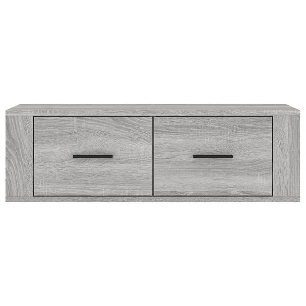 TV-Wandschrank Grau Sonoma 80 cm