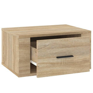 Wand-Nachttische Sonoma-Eiche, 2er-Set