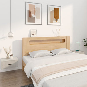 Wand-Nachttische, Betongrau, 2er-Set