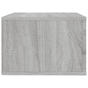 Wand-Nachttische Grau Sonoma 2er Set