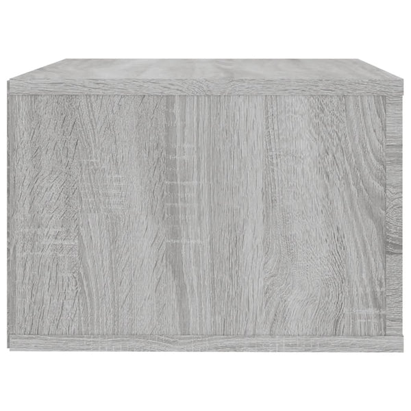Wand-Nachttische Grau Sonoma 2er Set