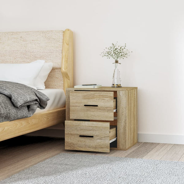 Wand-Nachttisch Sonoma Eiche 50x36x47 cm