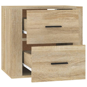 Wand-Nachttisch Sonoma Eiche 50x36x47 cm