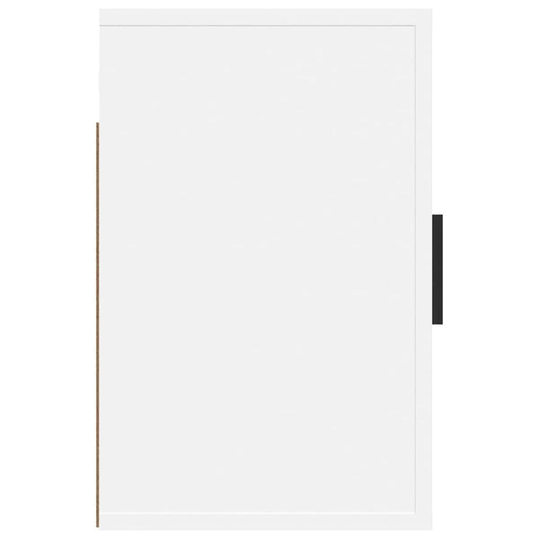 Wand-Nachttische, 2er Set, Weiß, 50 cm