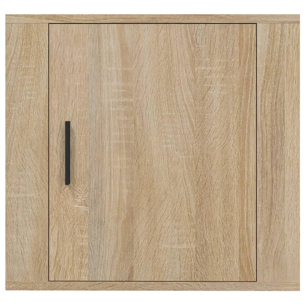 Wand Nachttische Sonoma-Eiche, 2er Set
