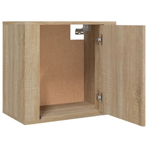 Wand Nachttische Sonoma-Eiche, 2er Set