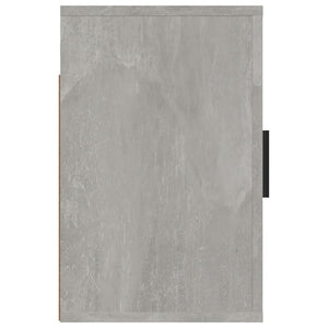 Wand-Nachttische, Betongrau, 2er-Set