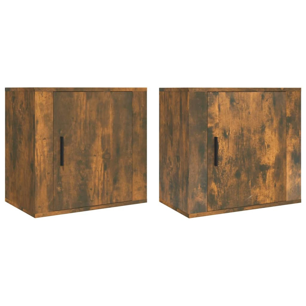 Wand-Nachttische 50x30x47 cm, 2er-Set