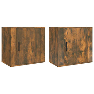 Wand-Nachttische 50x30x47 cm, 2er-Set