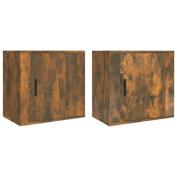Wand-Nachttische 50x30x47 cm, 2er-Set