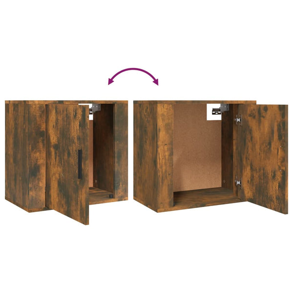 Wand-Nachttische 50x30x47 cm, 2er-Set
