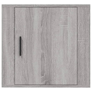 Grau Sonoma Wand-Nachttisch 50x30x47 cm