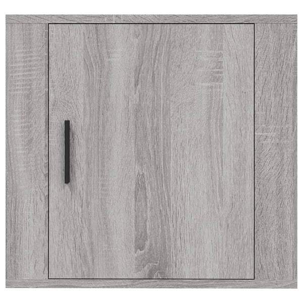 Grau Sonoma Wand-Nachttisch 50x30x47 cm