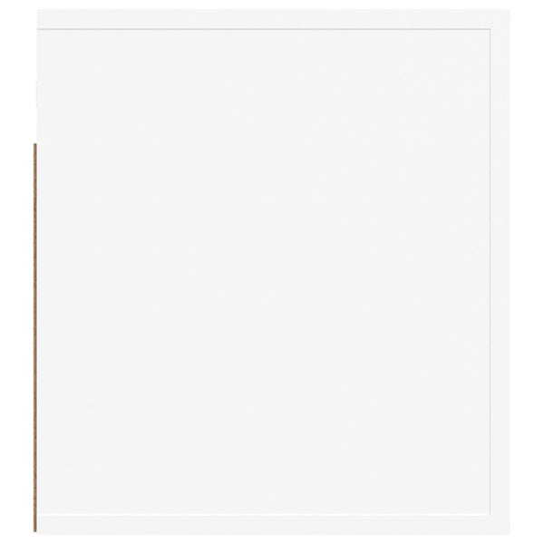 Wand-Nachttische, 2er-Set, Weiß 50x36x40 cm
