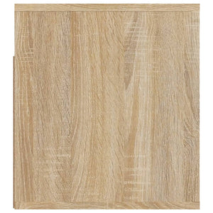 Wand-Nachttische Sonoma-Eiche, 2er-Set