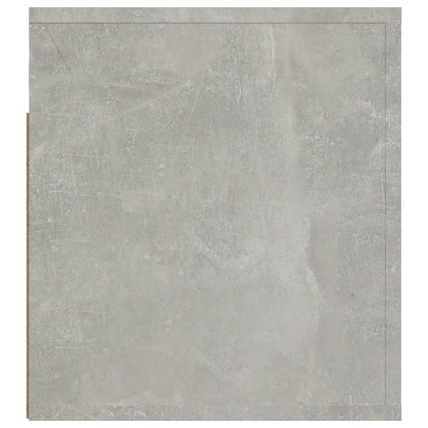Wand-Nachttische, 2er Set, Betongrau